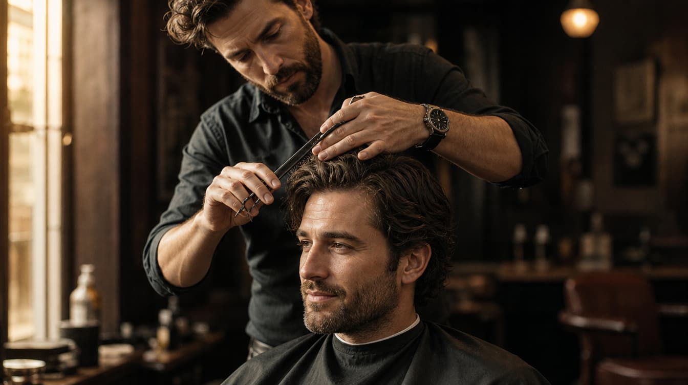 Modern férfi hajvágás 2026 – The Cut Company BarberShop Budapest